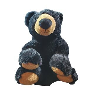 Black Bear Full Body Hand Puppet Plush Stuffed Animal RBI Ron Banafato Plush
